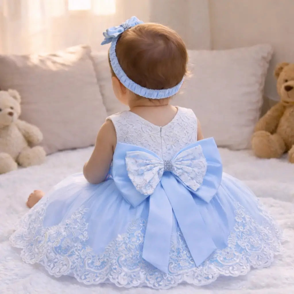 vestido bebê festa