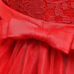 vestido bebe vermelho