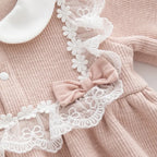 macacão bebe rosa