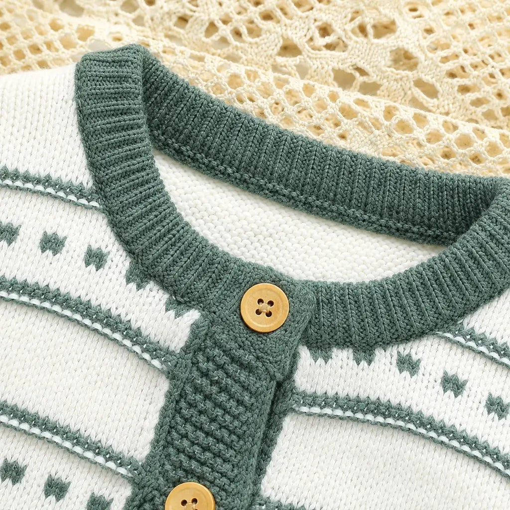 conjunto bebe tricot