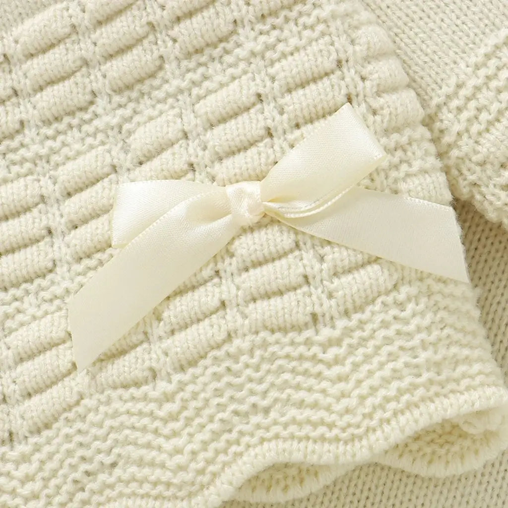 conjunto bebe tricot