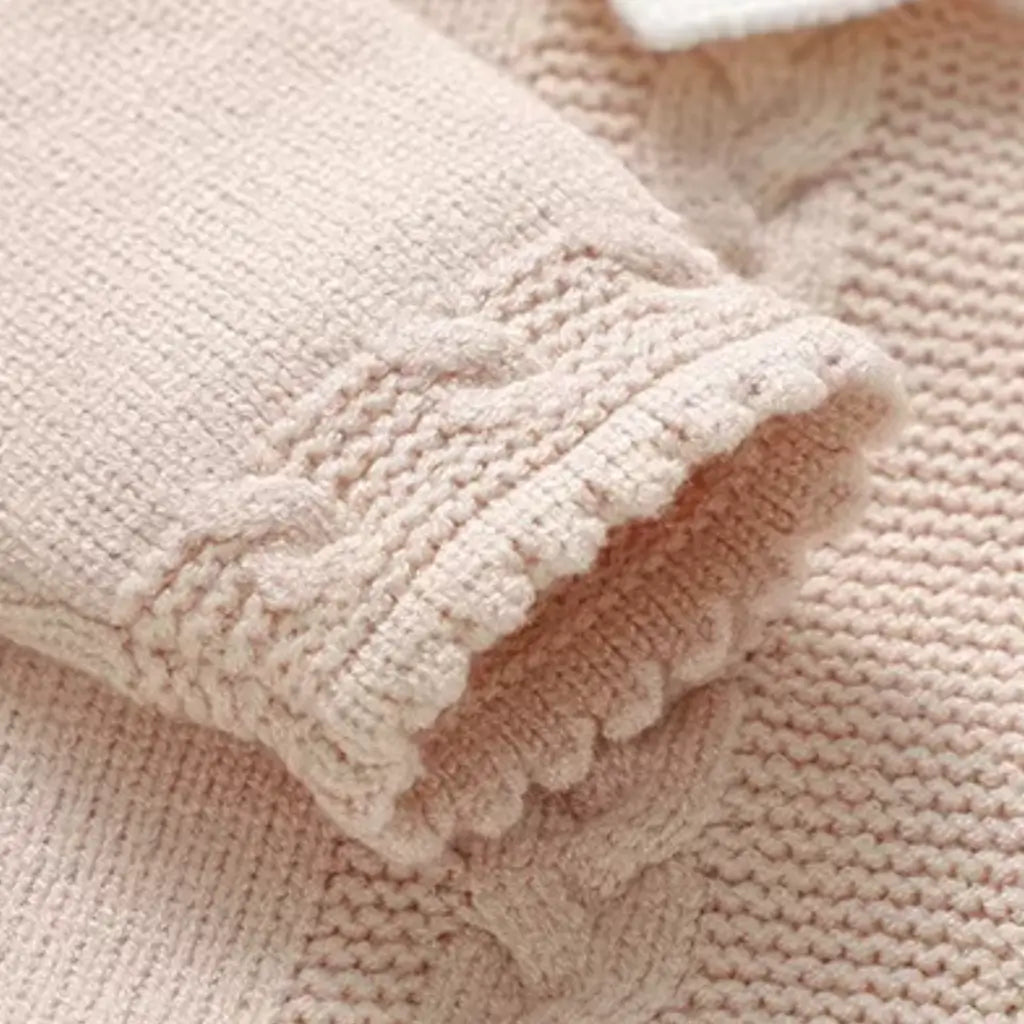 conjunto tricot bebe menina