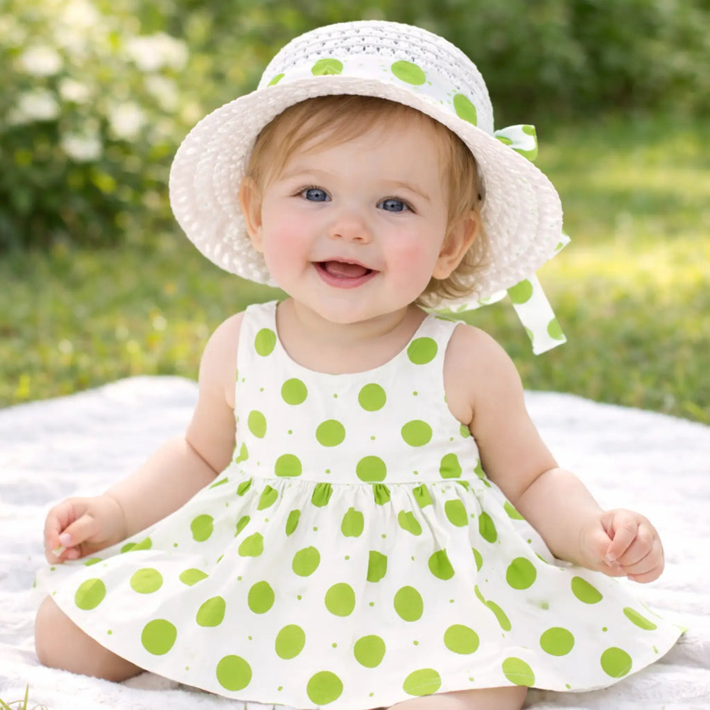 vestido bebe verão