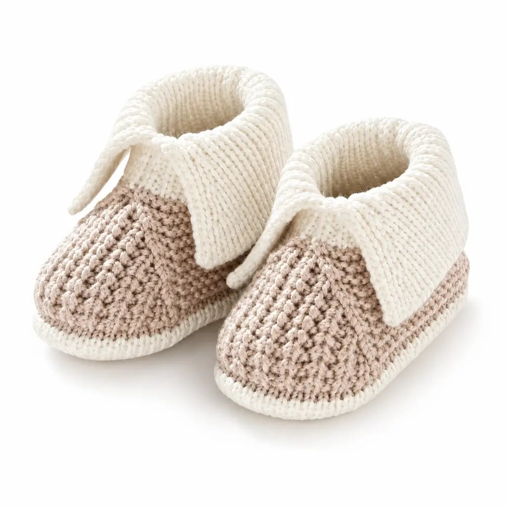sapato de bebê em crochê