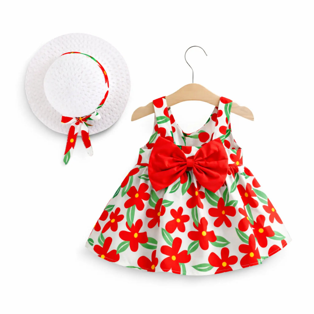 vestido floral bebe