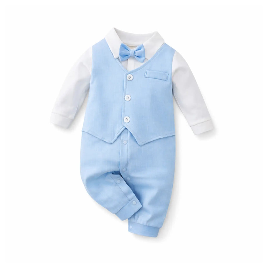 Macacão Bebê Menino Azul
