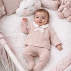 conjunto tricot bebe